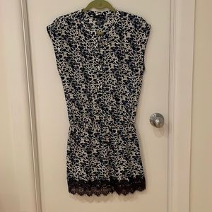 Aqua dress, size S, flirty Springtime dress